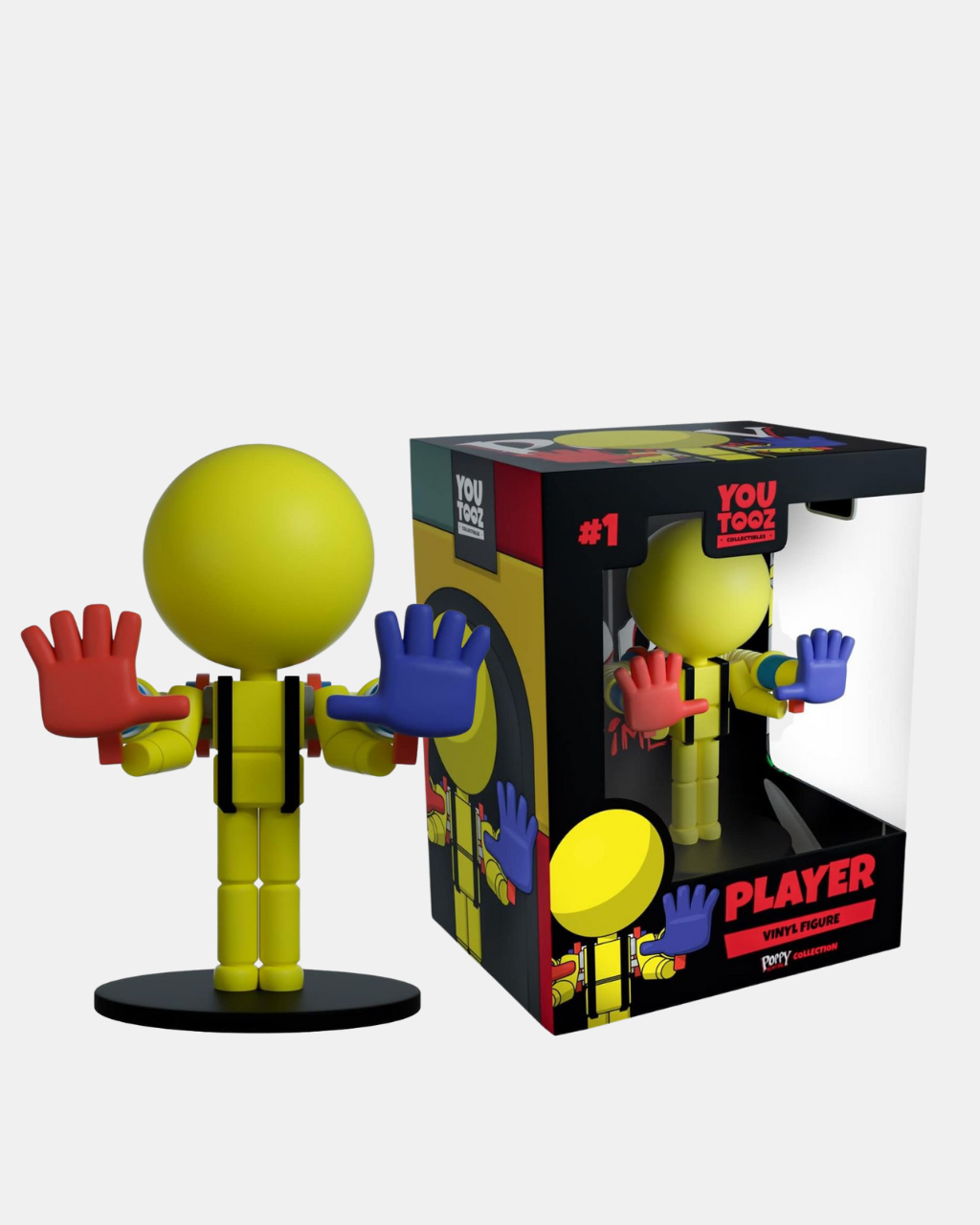  Player Youtooz Figure, 4.7 Vinyl Toys from Poppy Playtime  Collection, Collectible Player Figure : Toys & Games