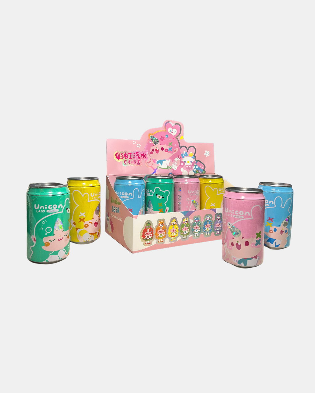 Unicorn Rainbow Soda - Blind Box - Collect & Display - Largest ...